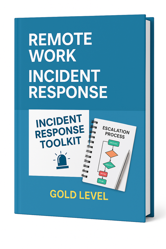 Remote Work - Incident Response - Gold Level